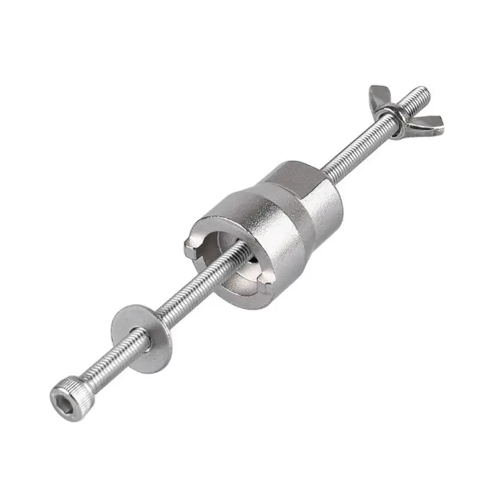 Outil de Base de tour de vélo en argent, outil de retrait de Base de tour Durable en acier inoxydabl