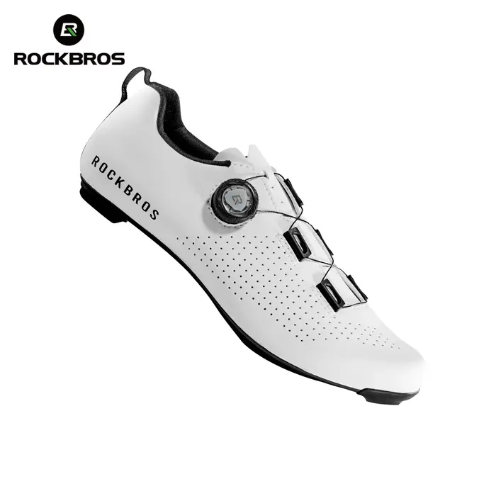 ROCKBROS baskets de cyclisme professionnelles chaussures CR5 en Fiber de carbone bas course vitesse