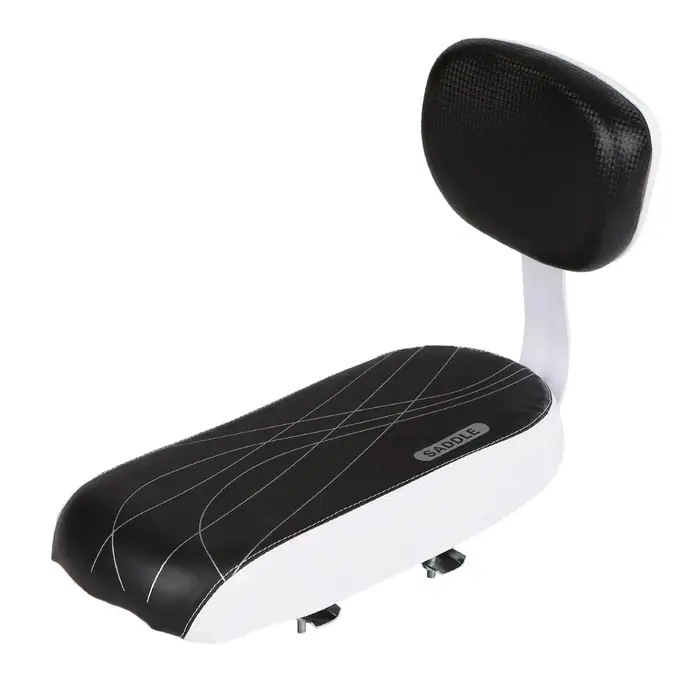 Siège arrière de vélo en cuir PU, housse de siège enfant, coussin d'assistance de vélo T1, dégager a