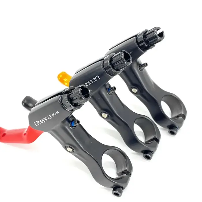 Litepro vtt vélo pliant V levier de frein guidon ultraléger 22.2mm étrier