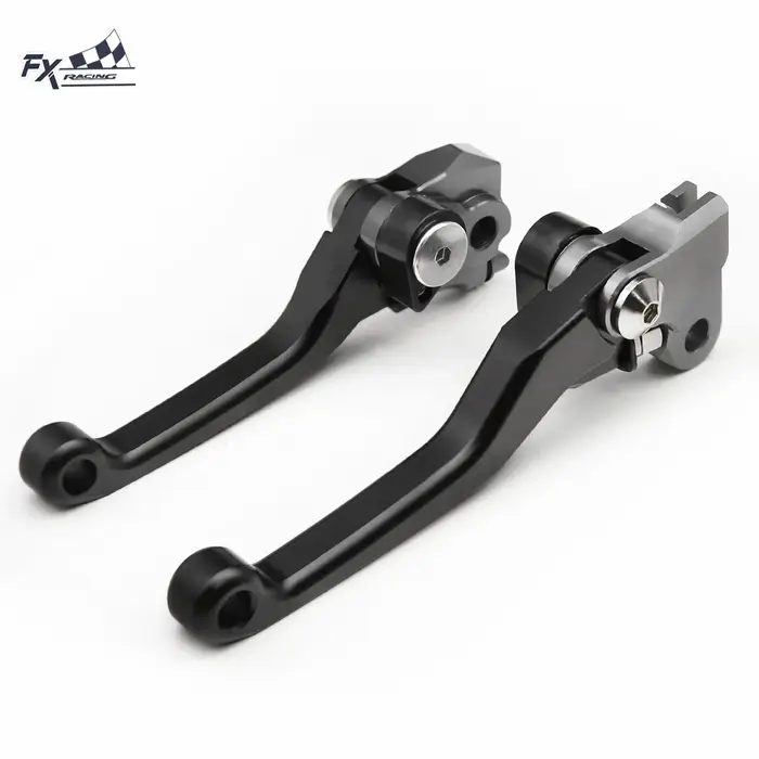 Levier de frein et d'embrayage en aluminium CNC pivotant pour moto tout-terrain Honda CRF300L CRF 30