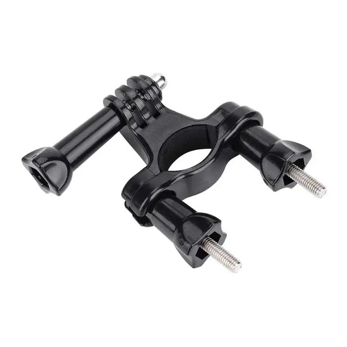 Support de guidon de vélo pour GoPro, pince de tige de selle pour vélos, vis métalliques, bras pivot