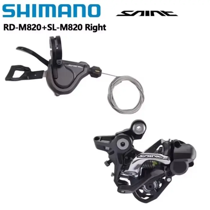 Levier de vitesses Shimano Saint M820, dérailleur arrière RD M820, mini-set SS RD+SL 10 vitesses, cô