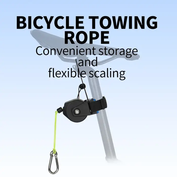 Remorque de vélo extensible - Système