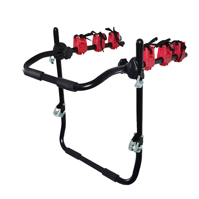 Support de coffre pour 3 vélos, porte-bagages arrière de voiture robuste, Compatible avec les camion