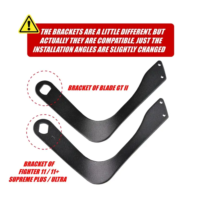 Garde-boue pour trottinette électrique TEVERUN FIGHTER 11 11+ SUPREME PLUS ULTRA BLADE GT II – Protection anti-éclaboussures avant et arrière 11 pouces