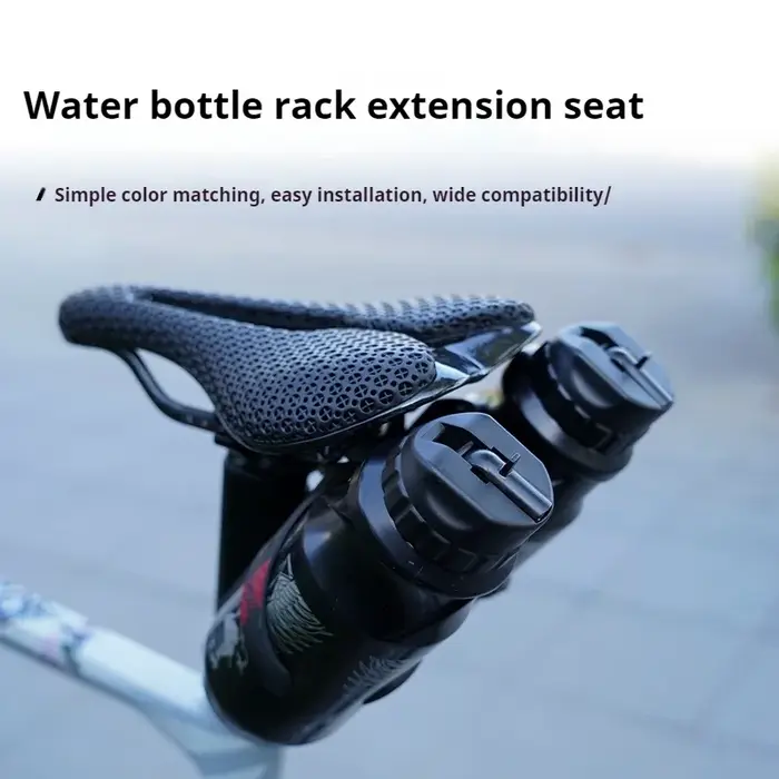 Extension de bouteille d'eau en alliage d'aluminium pour vélo