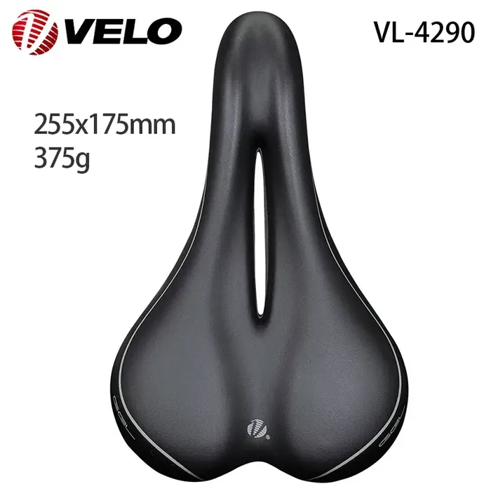 Selle de vélo de route confortable et respirante avec coussin de Gel de silice VL-4290 PU
