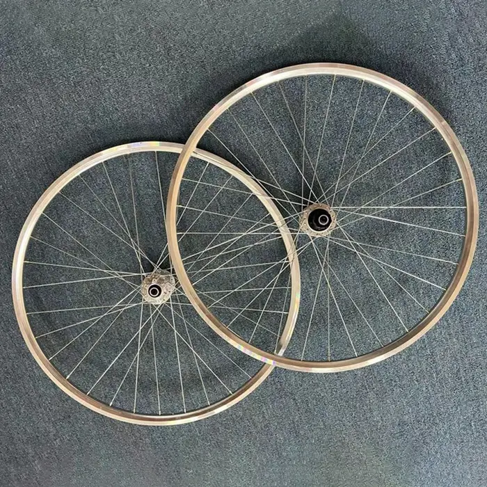 Moyeu de roue de vélo, jante de vélo de route rétro