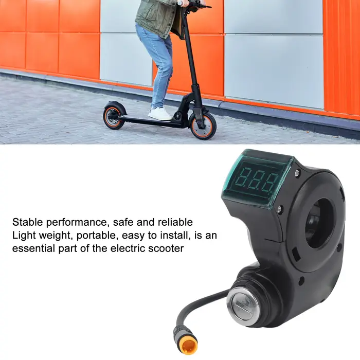 Serrure à affichage numérique pour Scooter