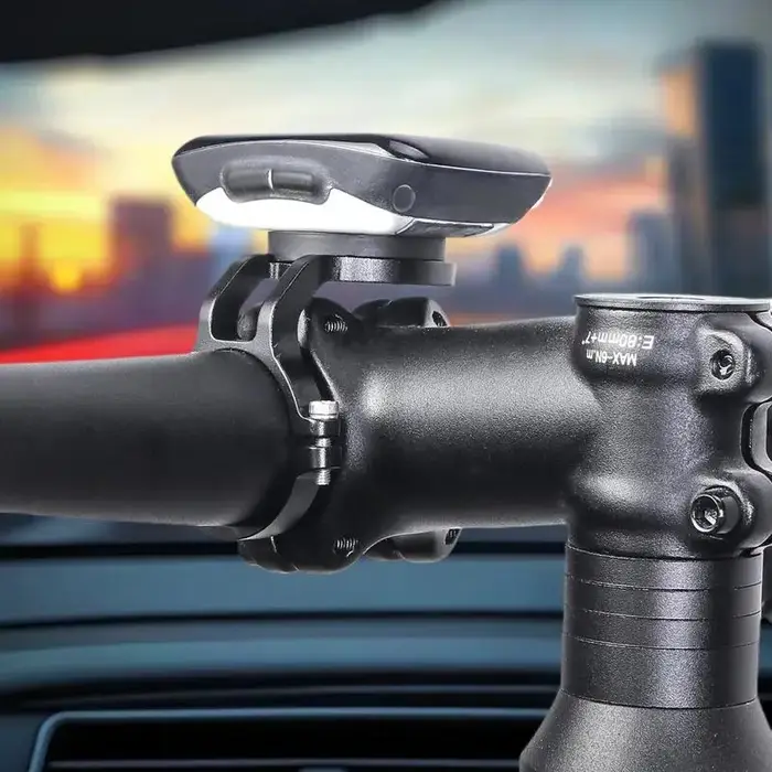 Support pour ordinateur de vélo avec support de compteur de vitesse