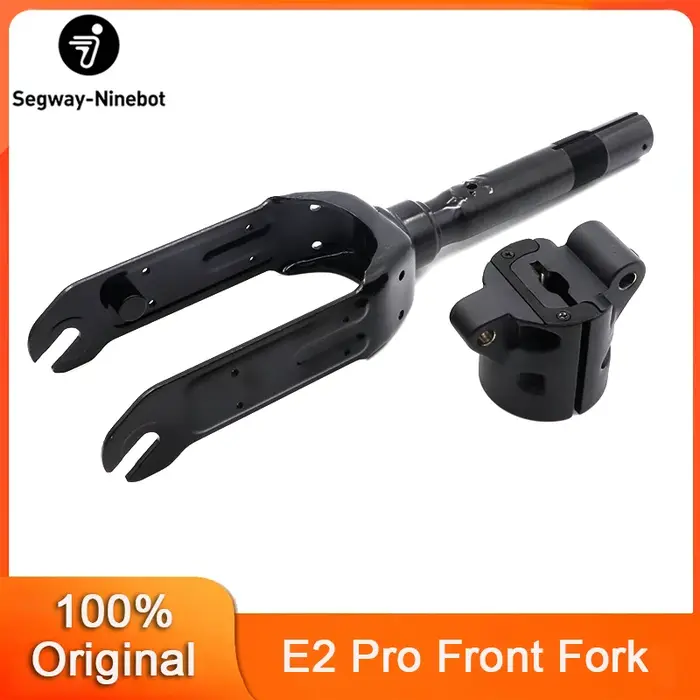 Fourche avant d'origine pour Scooter électrique Ninebot de Segway E2 Pro, support d'amortisseur de roue avant, accessoires de KickScooter