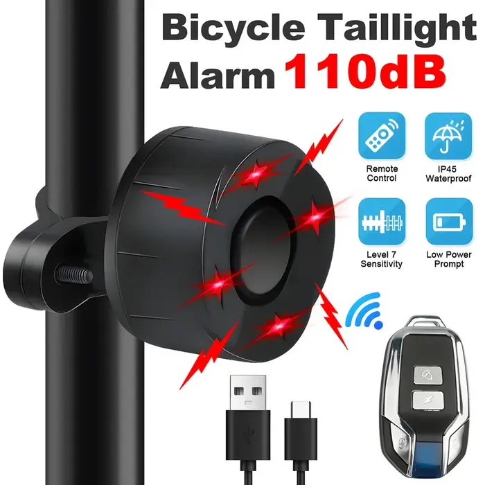 Alarme de vélo sans fil