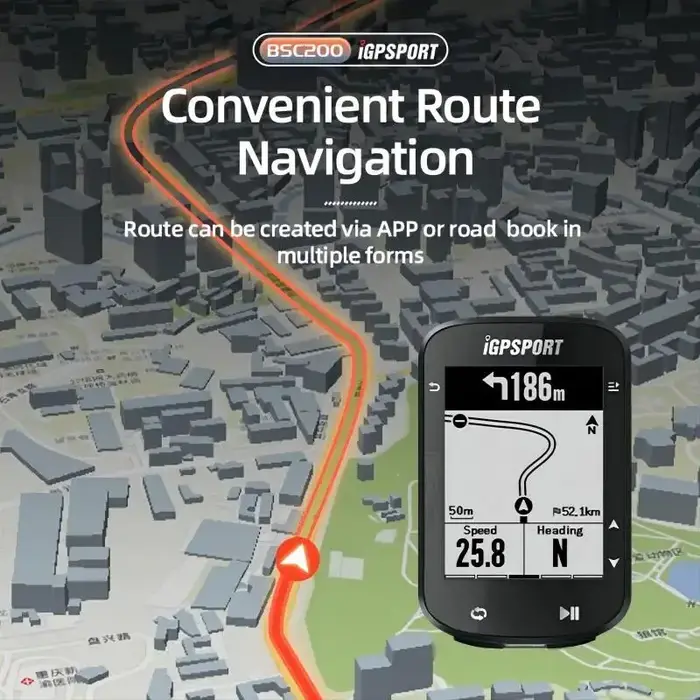 Ordinateur de vélo GPS BSC200