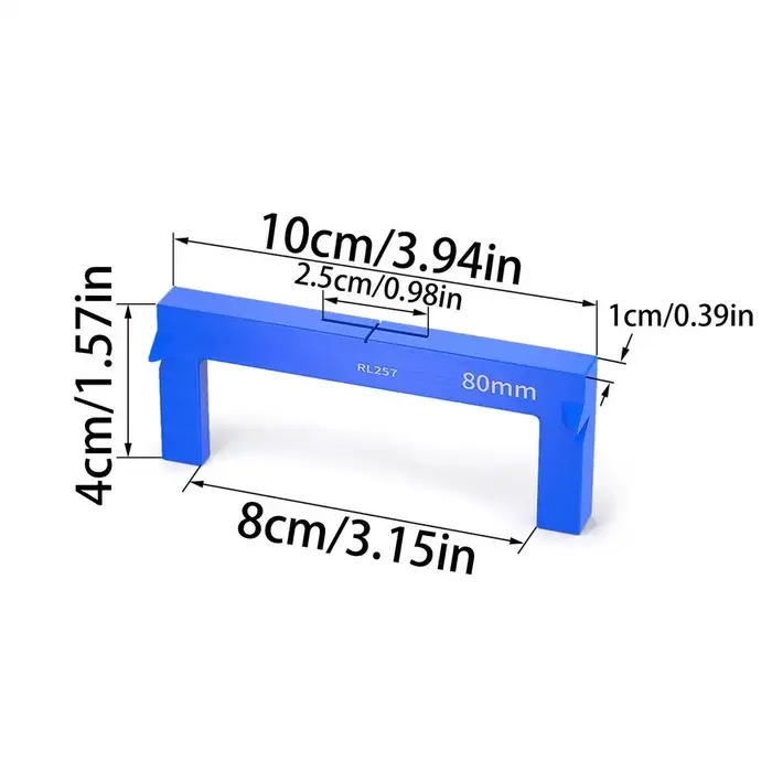 Jauge de mesure de hauteur de coussin de siège de cyclisme
