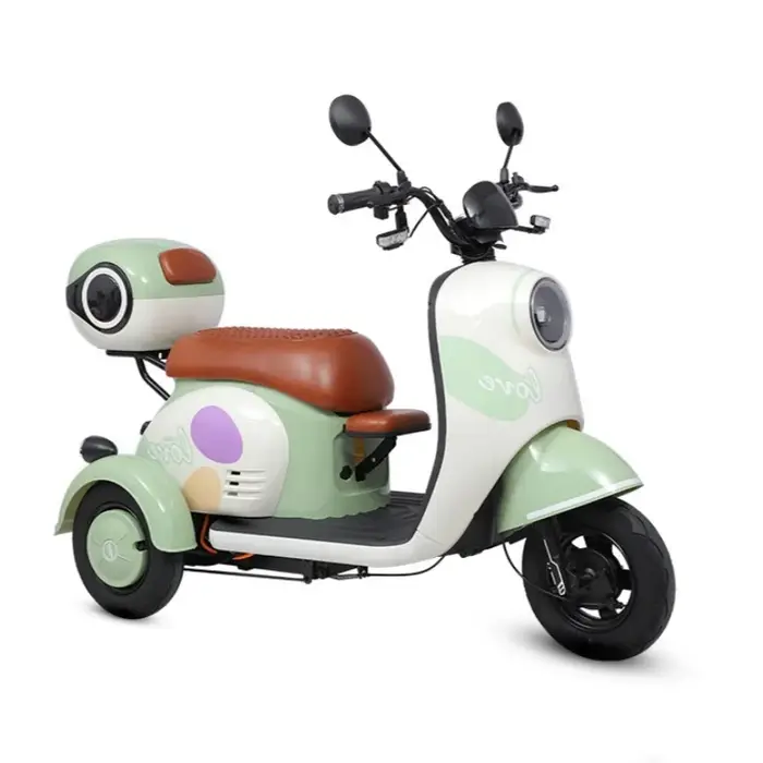 Trottinette électrique avec siège passager pour femme et adulte
