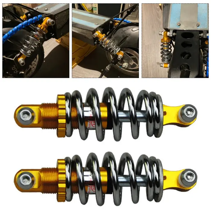 2 pièces/paire amortisseurs arrière universels haute Performance pour vélo électrique Scooter E vélo