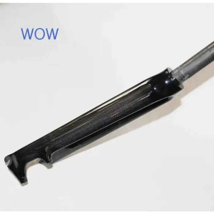 Fourche de vélo de route BUCKLOS 700c entièrement en carbone 3K brillant/mat, fourches de vélo à pignon fixe pour cyclisme sur piste