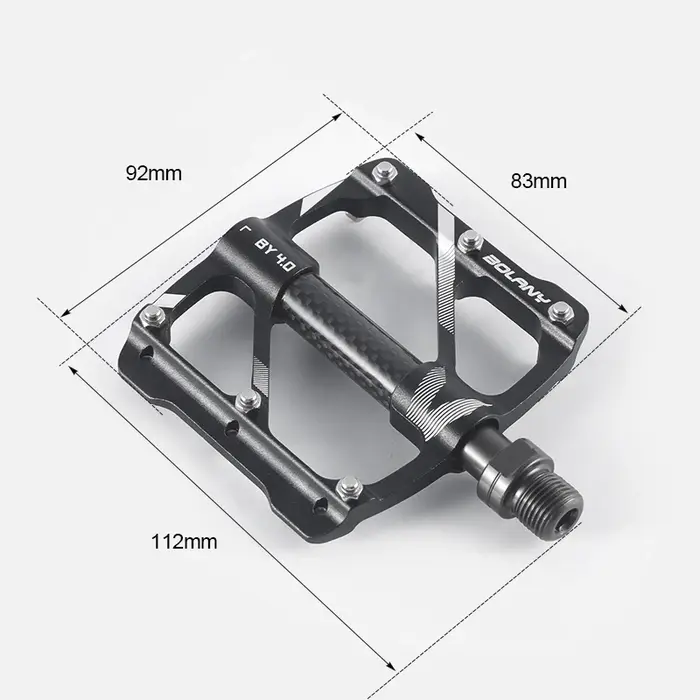 Pédales plates scellées pour vélo de route et VTT