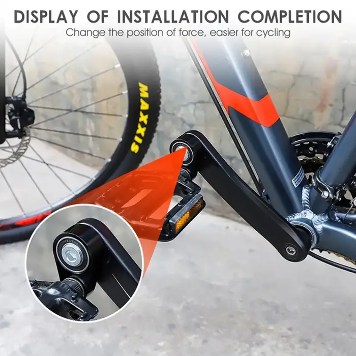 Rehausseurs de pédales de vélo flexibles