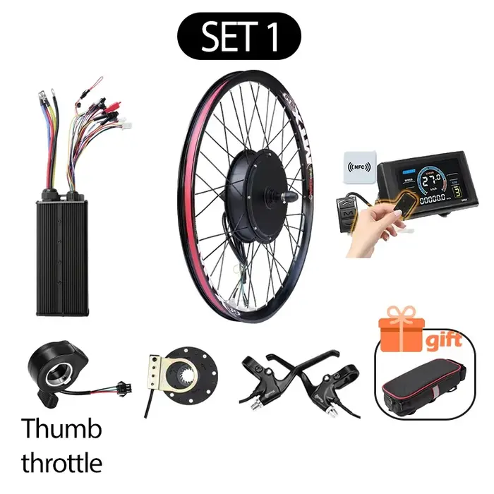 Kit de Conversion de vélo électrique MTX39 72V 5000W