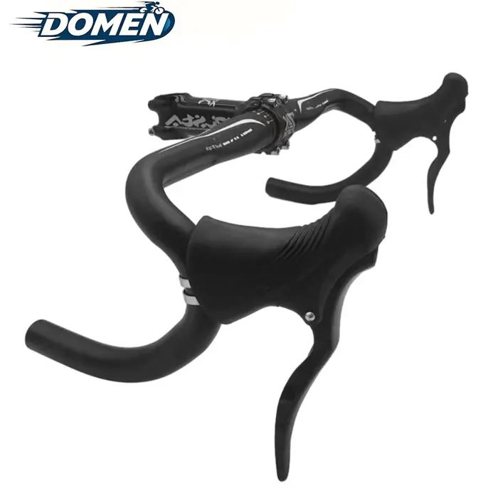 DOMEN vélo anti-dérapant poignée de frein vtt