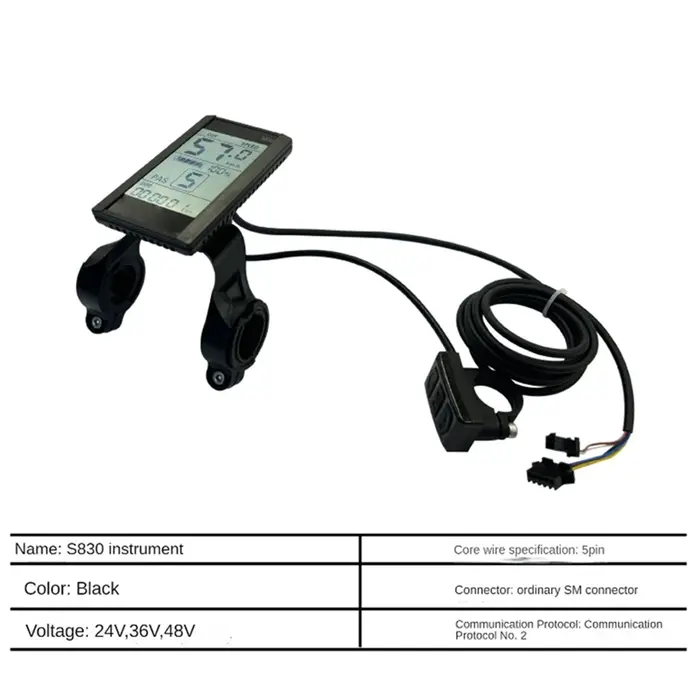 Écran LCD pour vélo électrique