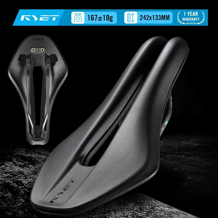 Selle de Triathlon RYET TT01 3D VCM à Nez Court