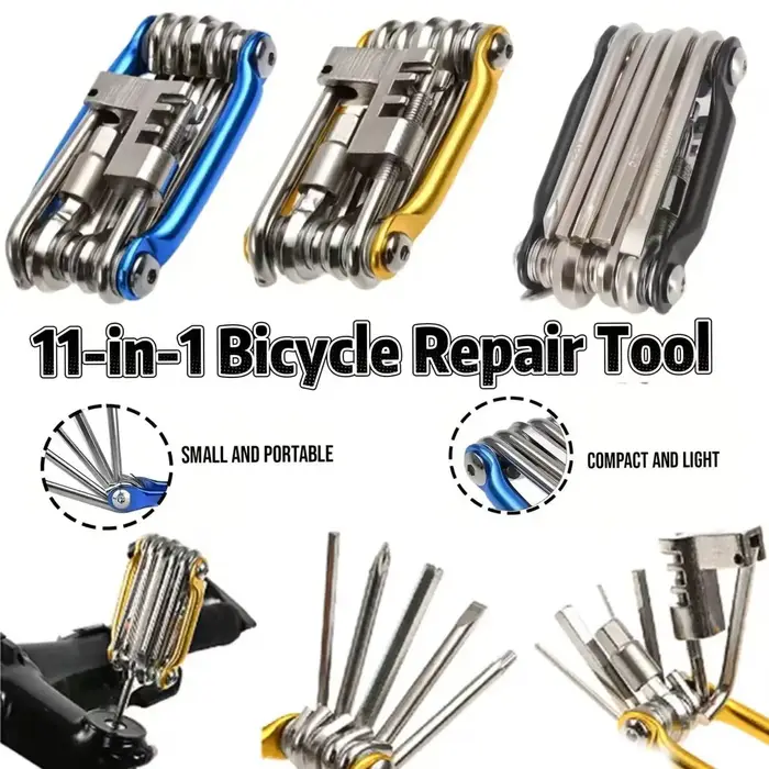 Outil de réparation de vélo 11 en 1
