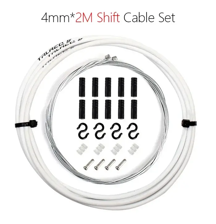 Kit de câbles de frein et de changement de vitesse de vélo de 2m/2.5m