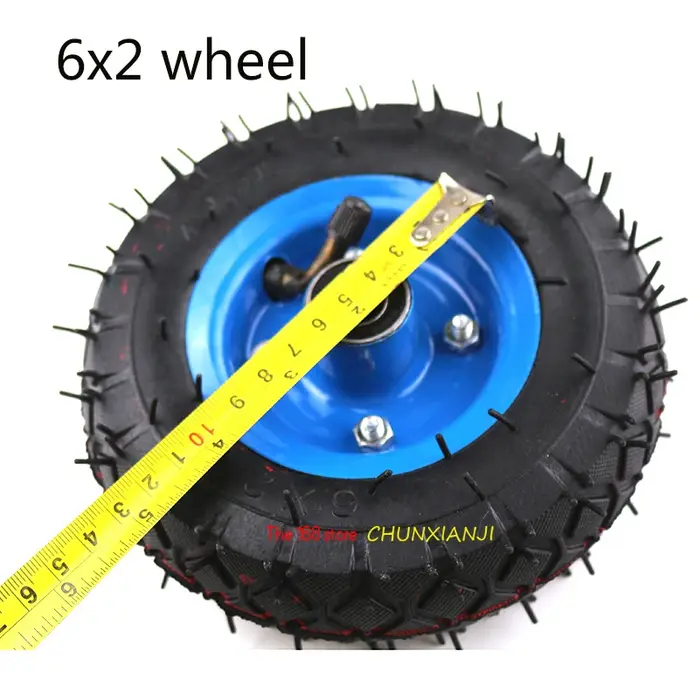 Pneus et roues de haute qualité de 6 pouces (6x2), adaptés au remplacement des roues 6 * 2 dans les 