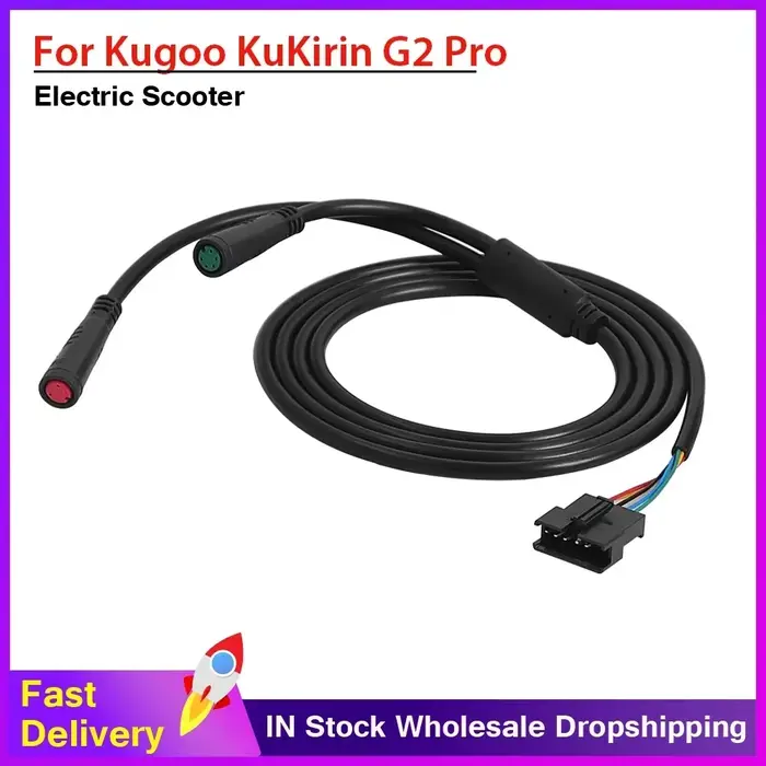 Câble intégré noir fil de contrôle et ligne de données SFP pour trottinette électrique KUGOO KIRIN KuKirin NipPro pièces de scooter