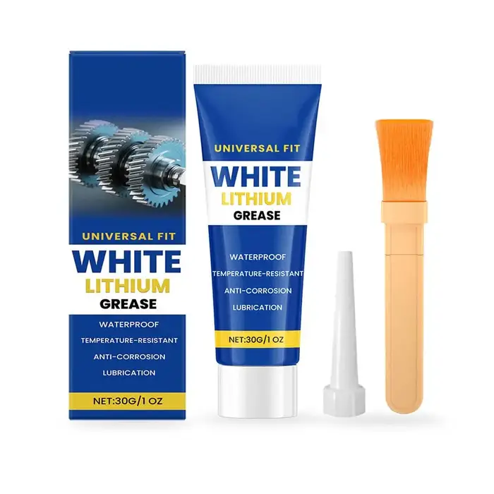 Graisse blanche au lithium haute résistance à la température, lubrifiant pour véhicules, crème lubri
