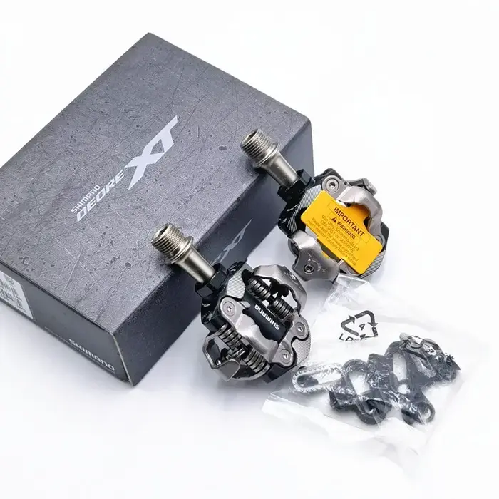 Pédales SPD double face Shimano XT Series PD-M8100 pour le cyclisme de cross-country, VTT, XC, cyclo