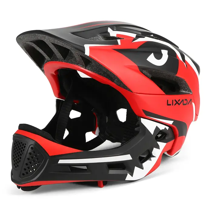 Casque de vélo intégral amovible pour enfants