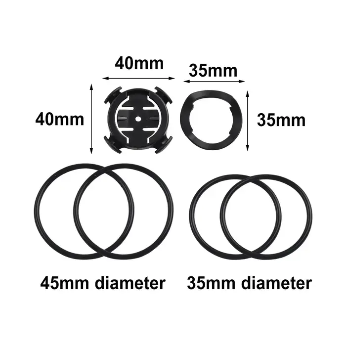 Support de compteur de vitesse de bord de vélo