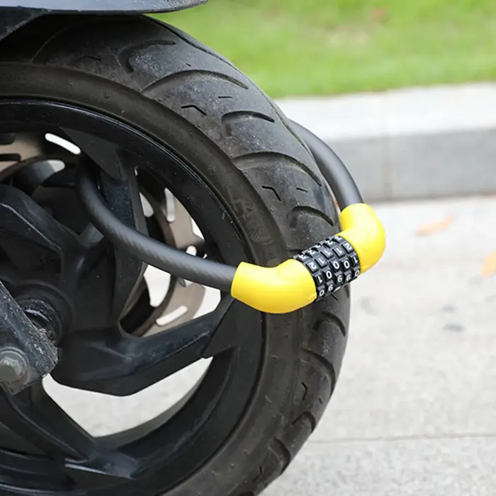 Serrure de vélo universelle à combinaison de Code à 5 chiffres