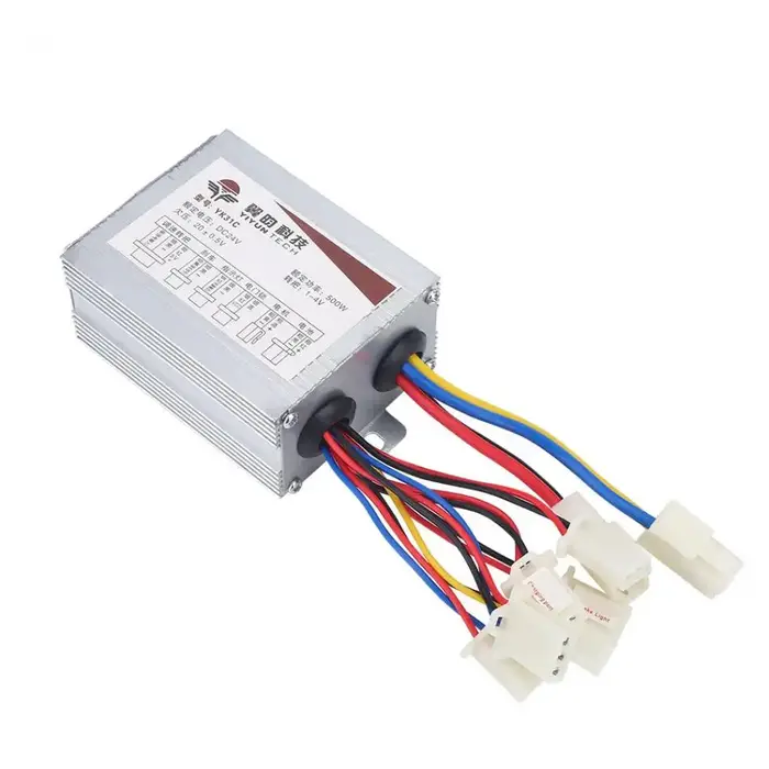 Contrôleur de moteur de vélo électrique 24V/36V/48V 250W/350W/500W/800W DC