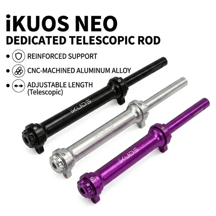 Barre d'extension de roue facile pour vélo pliant Neo