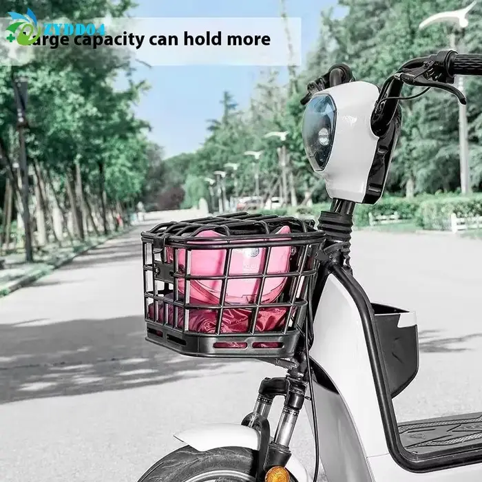 ● 1 ensemble de paniers avant de vélo anti-extrusion de grande capacité