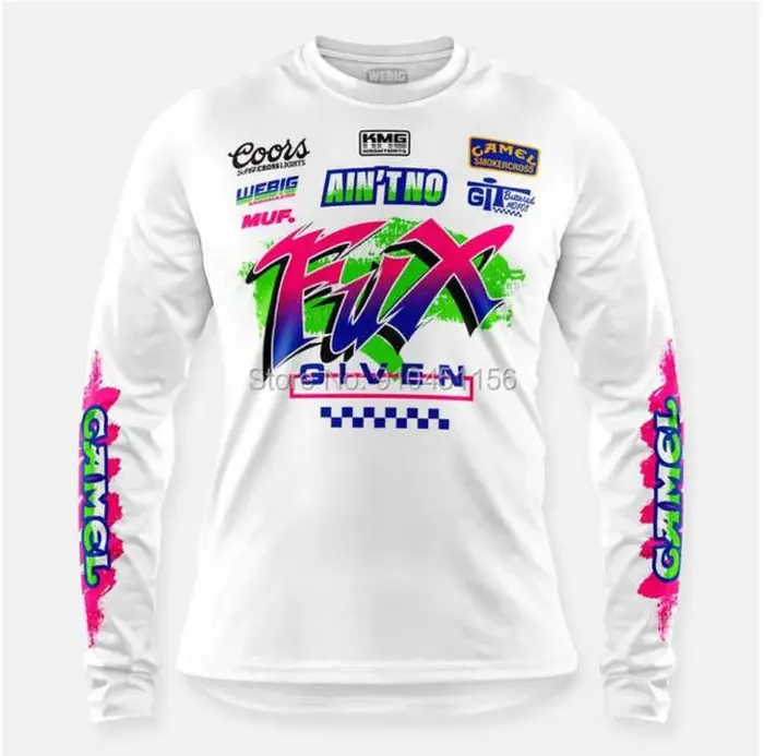 Maillot de cyclisme personnalisé pour équipe professionnelle, vêtement pour motocross, VTT, moto, descente, 2023