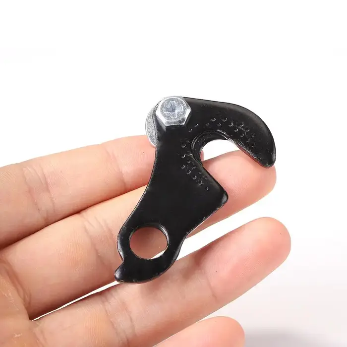 Convertisseur de crochet de queue d'engrenage de cintre de dérailleur arrière de vélo en fer avec remplacement de