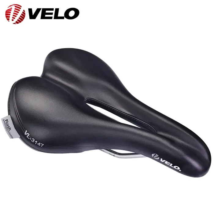 Conductrice O-Selle de vélo confortable en cuir PU