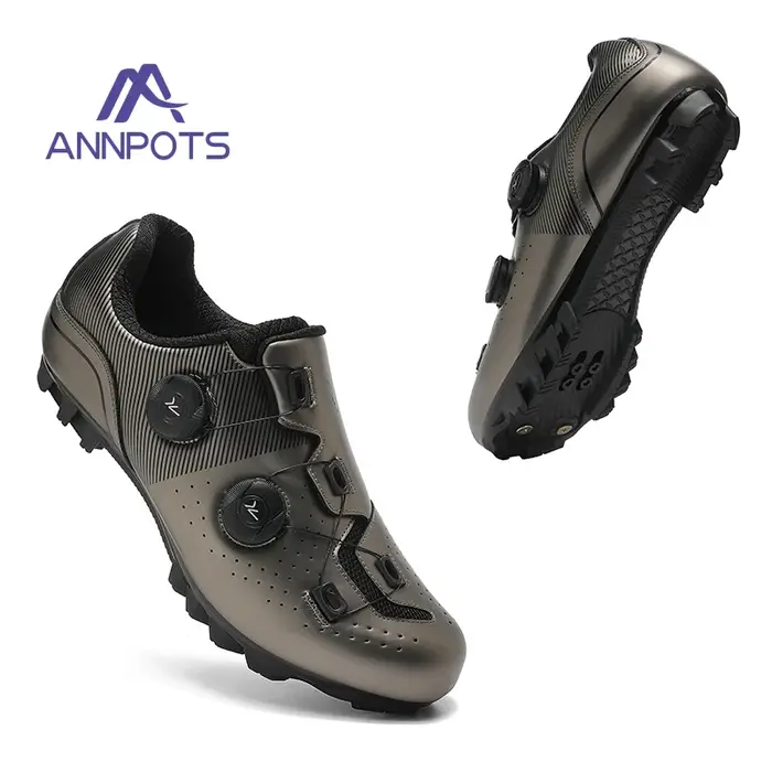 Chaussures de cyclisme professionnelles vtt grande taille 37-48 Spd hommes