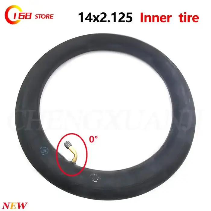 Pneu de roue de 14 pouces 14 x 2.125 / 54-254 avec chambre à air compatible avec de nombreux scooters à essence