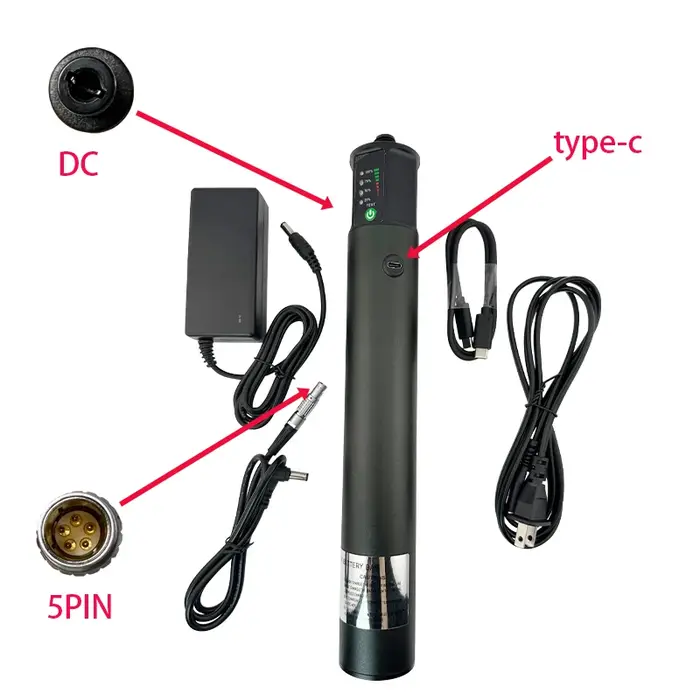 Batterie externe 11.1V 10000mAh BL10000, pôle d'alimentation GPS pour South Trimble CHC, batterie GP
