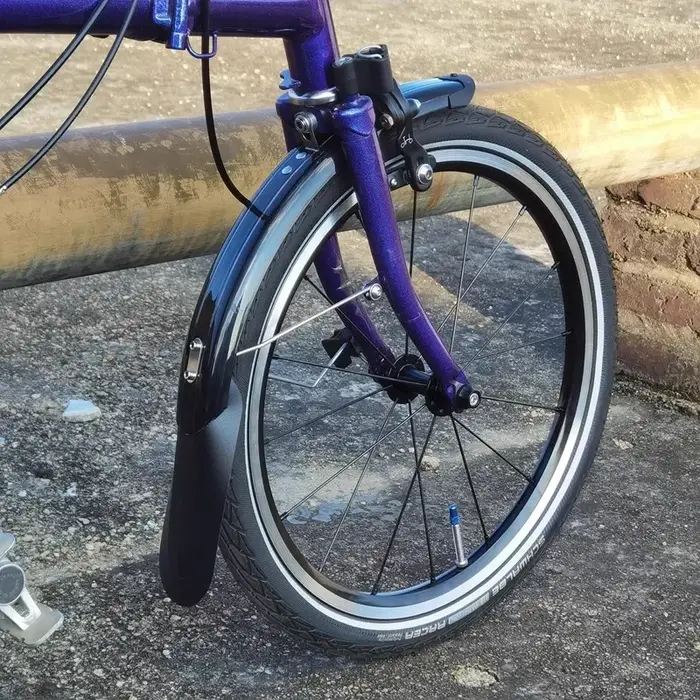 Garde-boue de vélo pour garde-boue Brompton avec roue de garde-boue pour ligne C ligne A ligne P ail