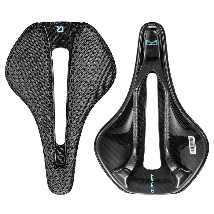 Selle de vélo entièrement en carbone