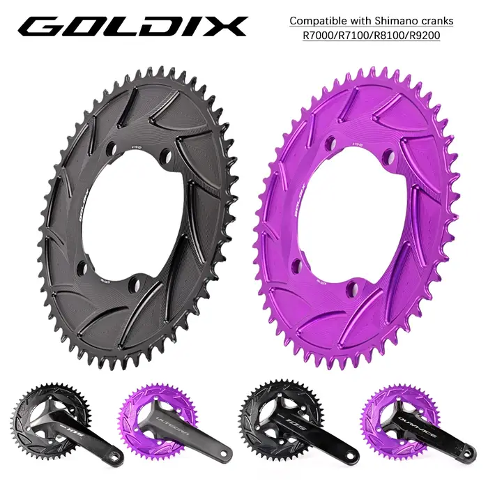 Plateau de pédalier GOLDIX pour vélo de route et gravel
