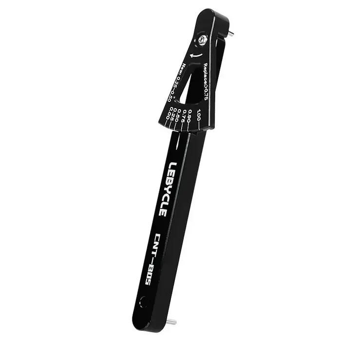 Indicateur d'usure de chaîne de vélo, mesureur de maillons, vérificateur de réparation de vélo de ro